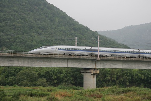 A Series 500 Nozomi train
