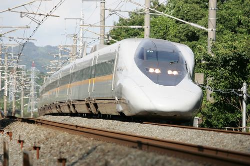 A 700 Series Hikari Rail Star train
