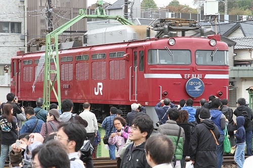 Фестиваль поездов в Токио