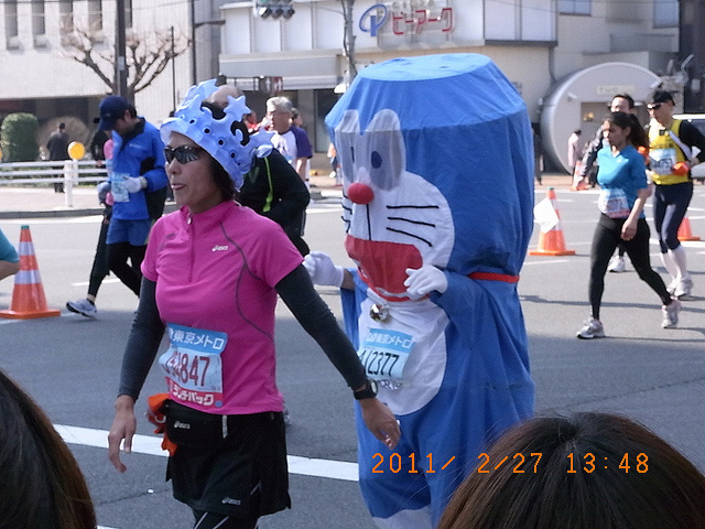 Фотографии участников Токийского марафона – 2011 [Автор фото: urasimaru]