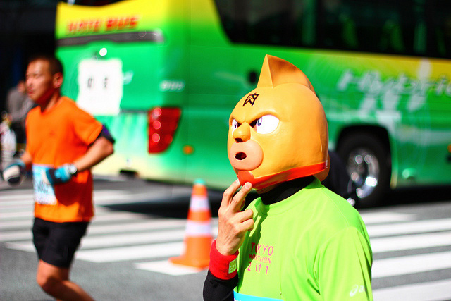 Фотографии участников Токийского марафона – 2011 [Автор фото: Jet Daisuke]